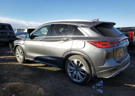 2020 Infiniti Qx50 Sensory Awd z USA, uszkodzony, nr VIN 3PCAJ5M33LF104023